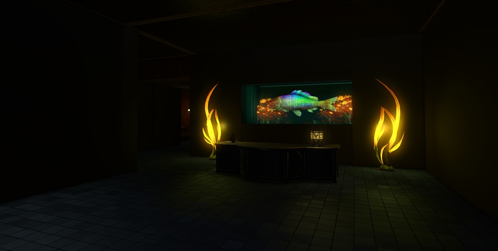 Gamba Mansion rotating preview.