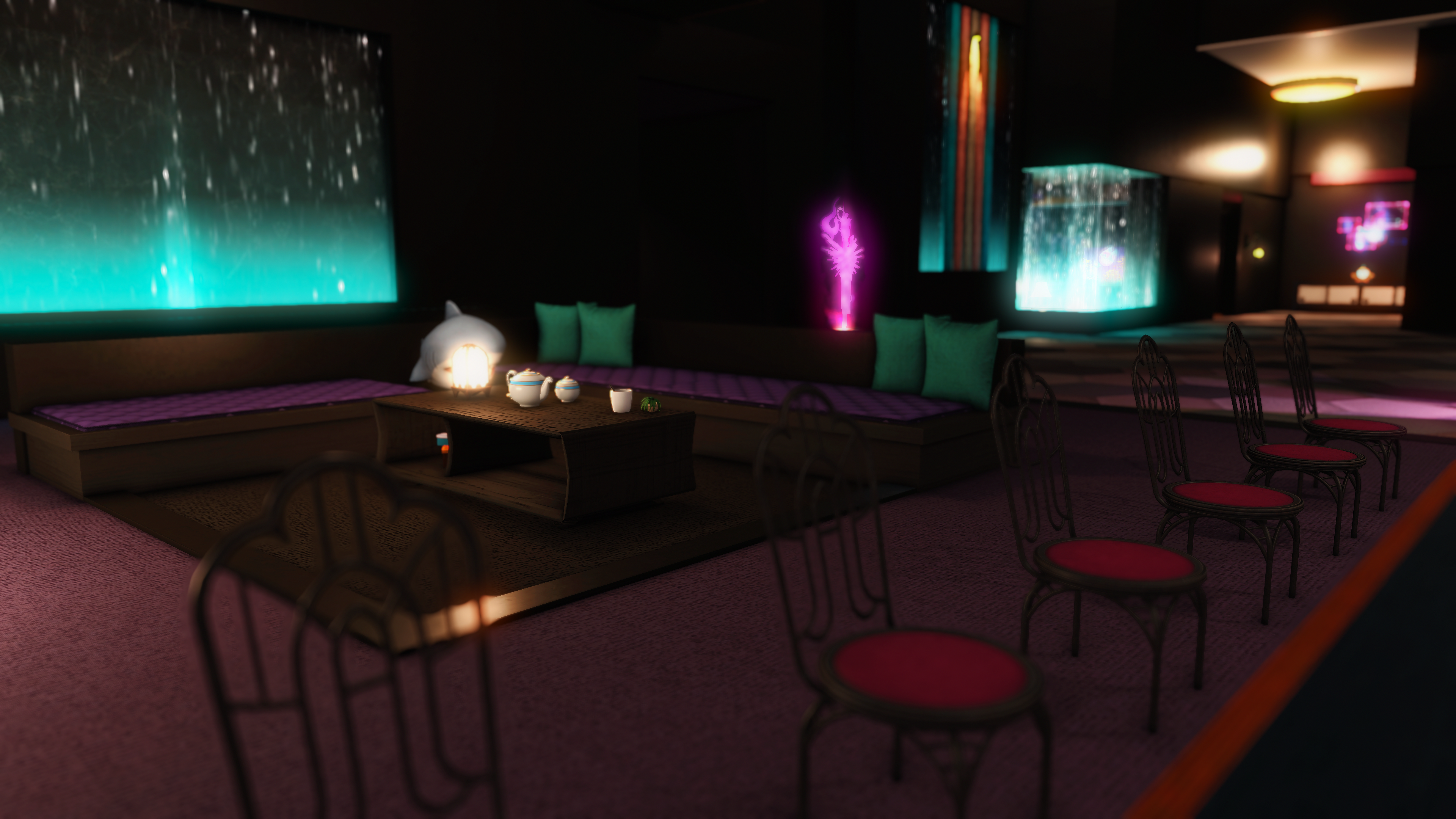 Purple Private Mansion Version II rotating preview.