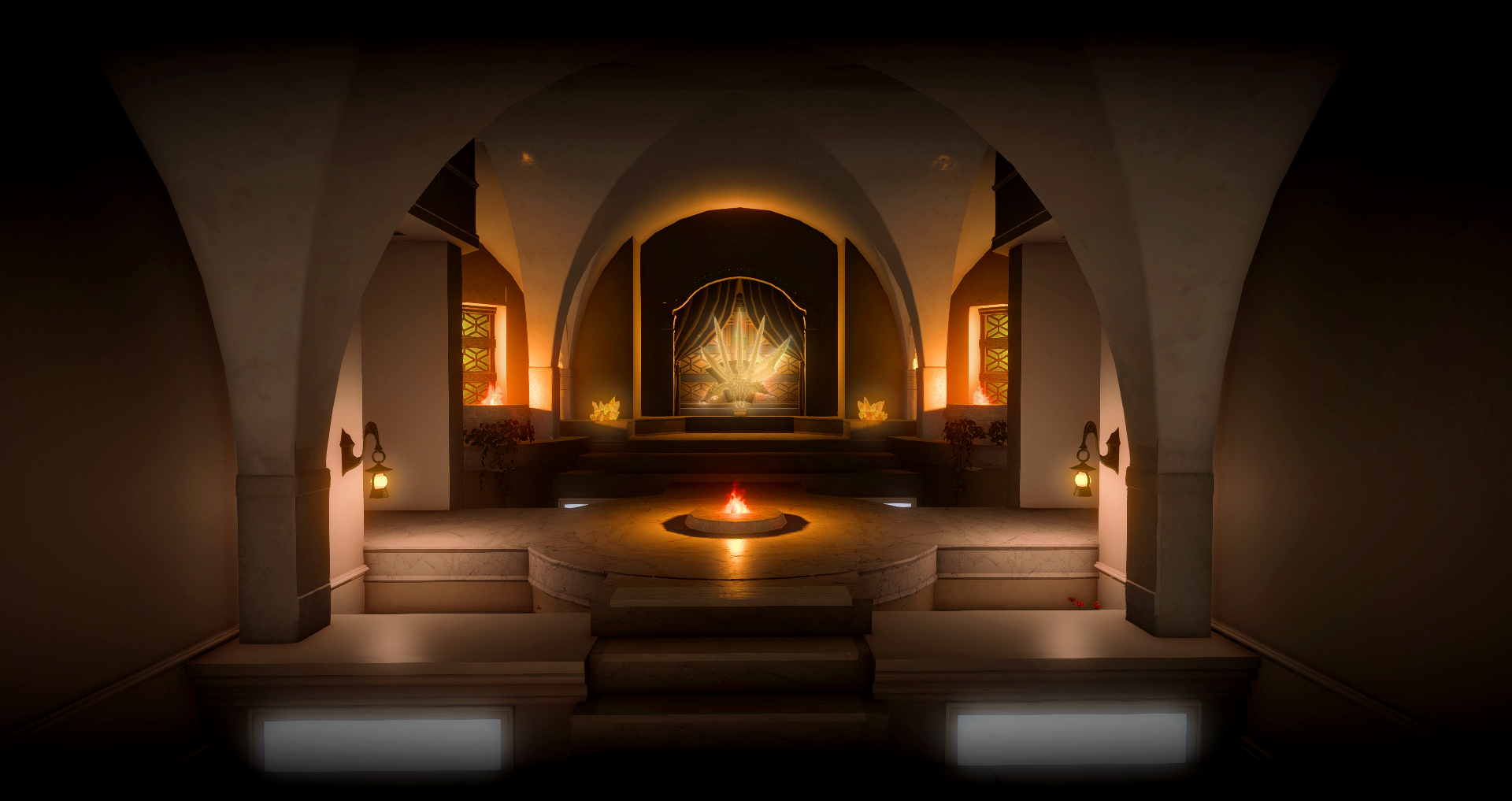 Marble Temple rotating preview.