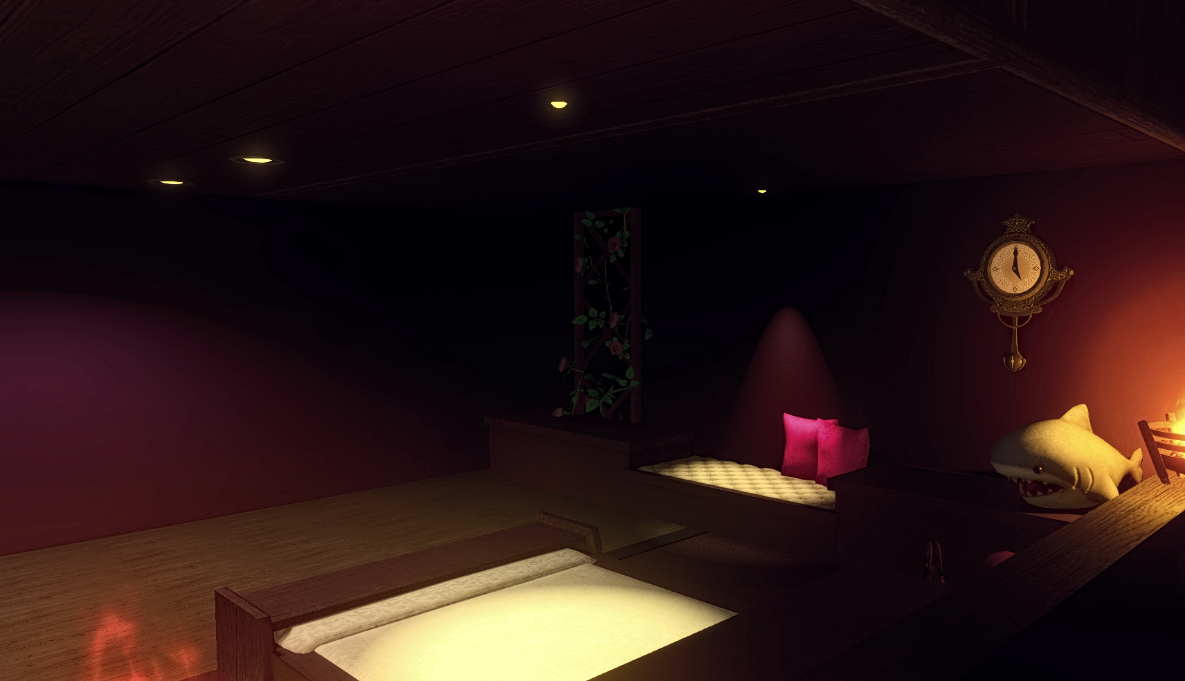 Purple Private Mansion Version I rotating preview.